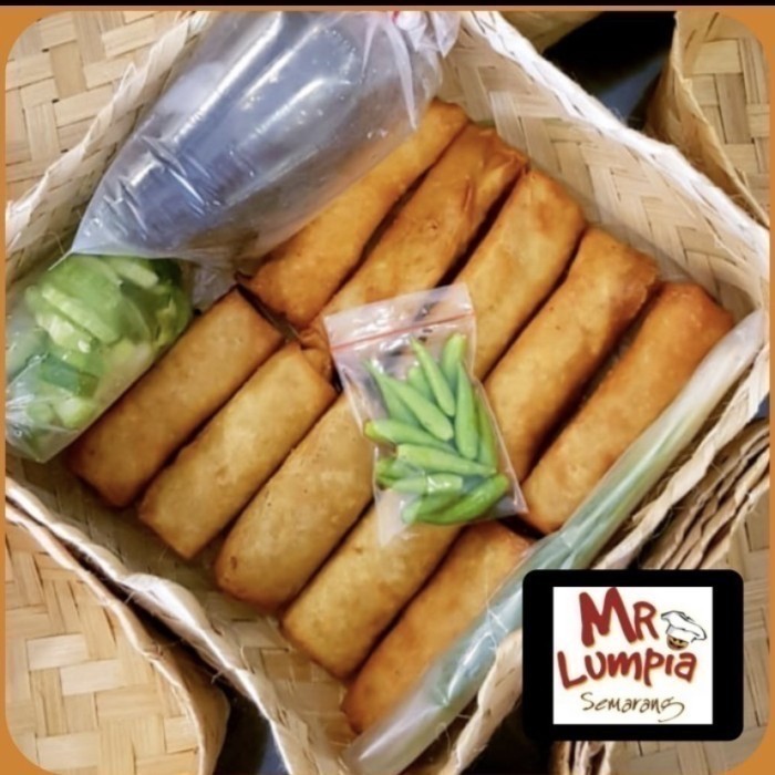 

Lumpia Semarang Mr Lumpia - Besek uk kecil viraaallll