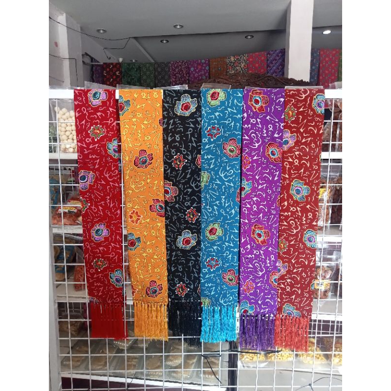 syal batik besurek bengkulu
