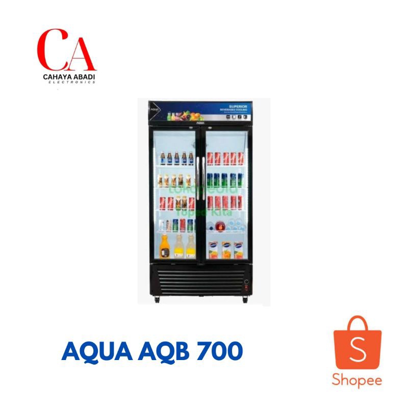 AQUA showcase 2 pintu AQB 700 AQB700