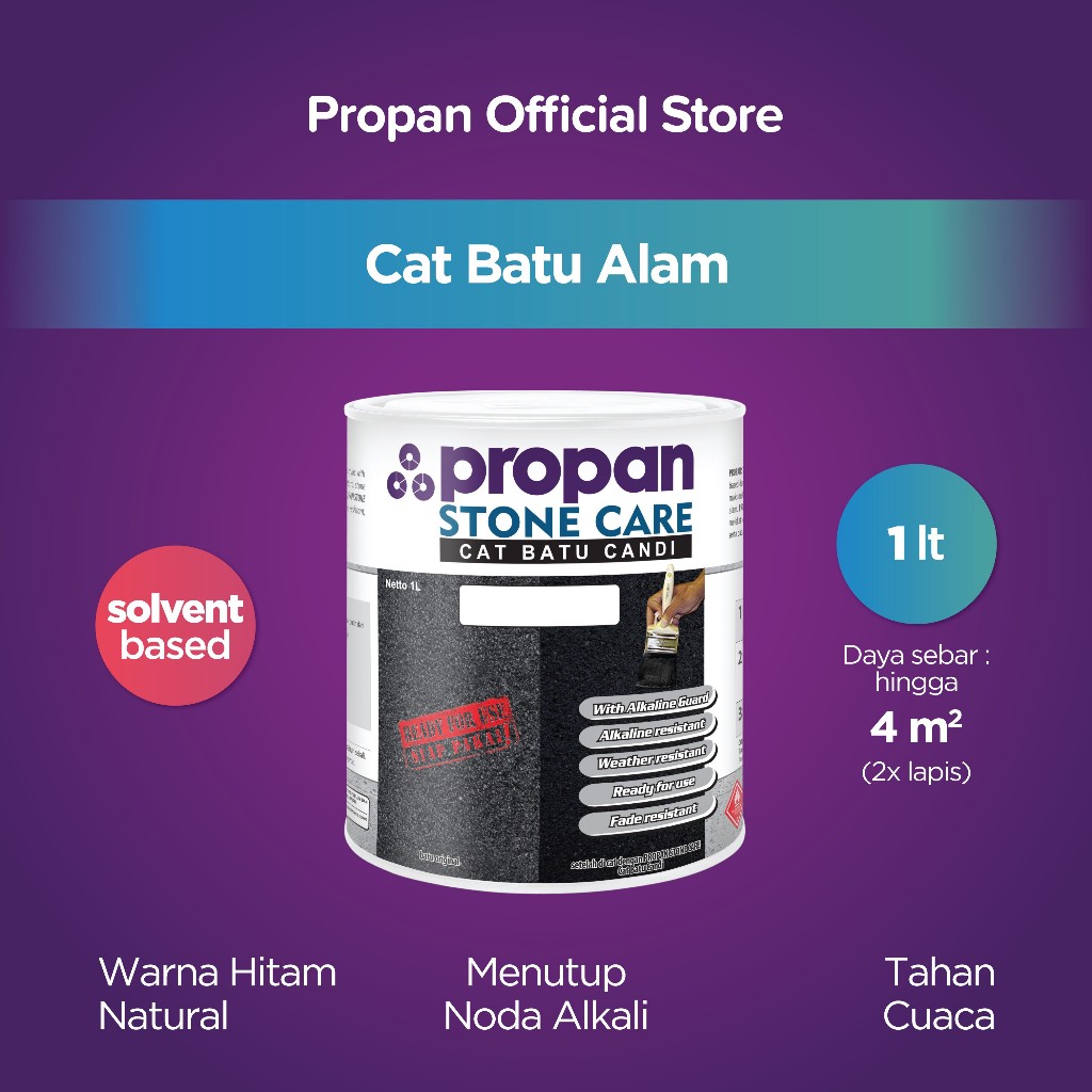 PROPAN STONE CARE CAT BATU CANDI PELAPIS BATU ALAM