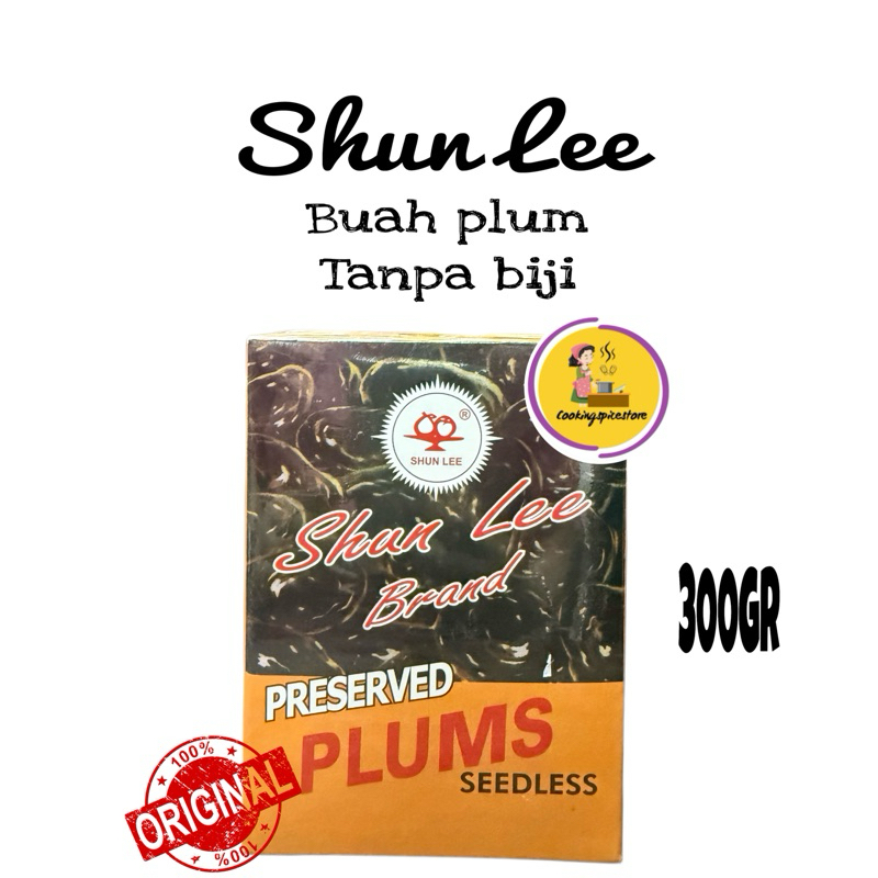 

Shun Lee - Preserved plum seedless/ Manisan buah plum tanpa biji 300 gr