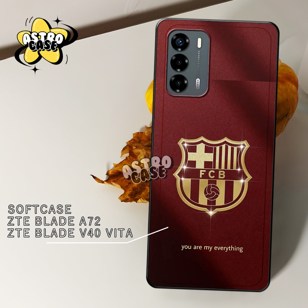 Case V40 Vita - Cassing ZTE Blade V40 Vita / ZTE Blade A72 New Motif Barca - Softcase Motif Keren ZT
