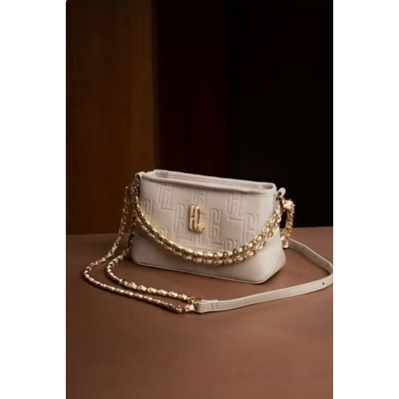 HLC EMBOSSED SLING BAG OAT HEYLOCAL.ID