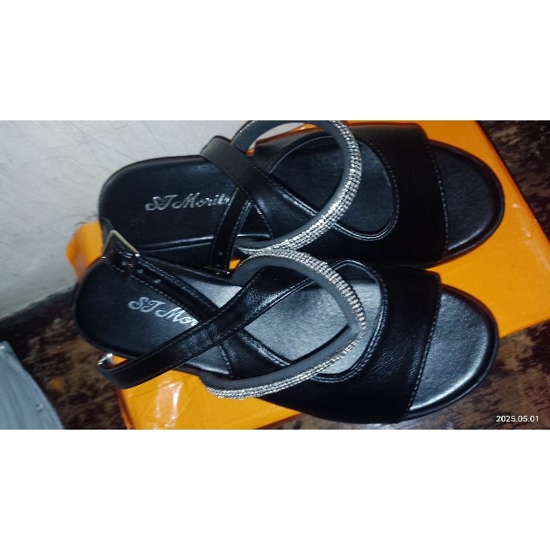 sepatu wedges wanita remaja st moritz 37