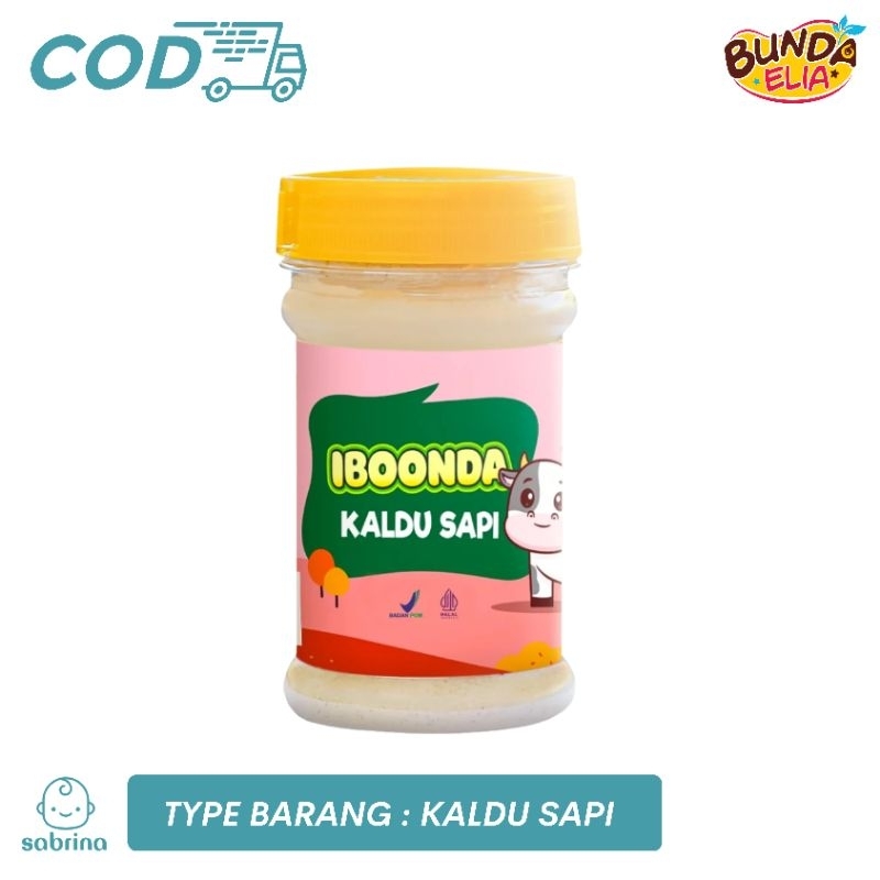 

[ Sabrina ] Iboonda Kaldu Mpasi | Bumbu Mpasi - 75gr