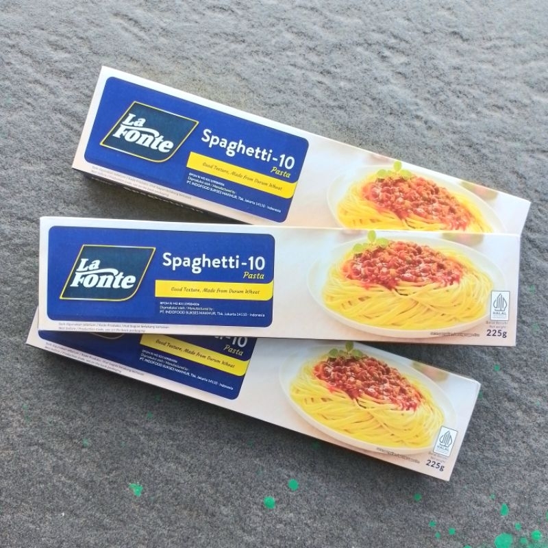 

Spaghetti La Fonte 225gr ( Pak ) [ Original ]