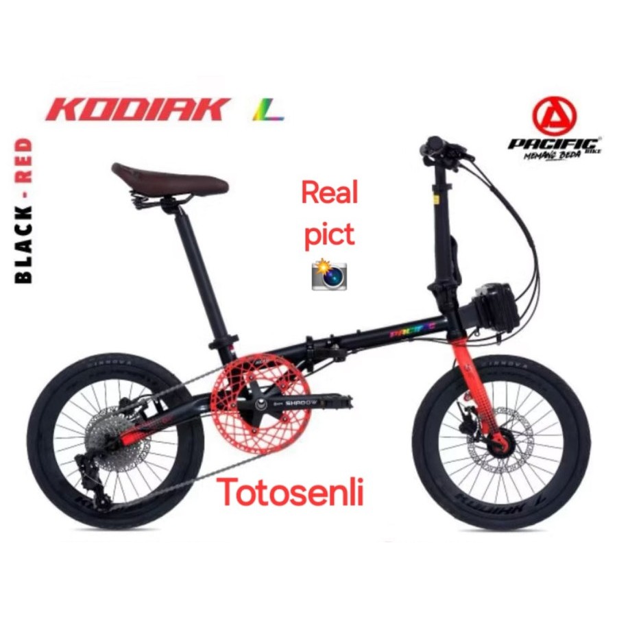 Sepeda Lipat 16 Inch Pacific Kodiak L Sepeda Lipat Pacific lipat 16 inch kodiak 2.0