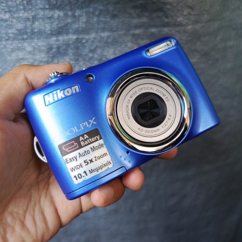 Kamera Digital Nikon Coolpix L23 Normal Digicam Nikon L23