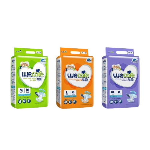 WECARE POPOK DEWASA UNISEX ISI 2 PCS SIZE M L XL