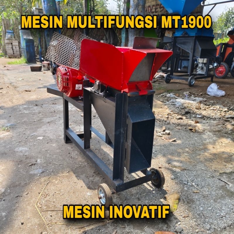 MESIN CHOPER MULTIFUNGSI MT1900,MESIN CACAH RUMPUT PAKAN TERNAK TERMURAH
