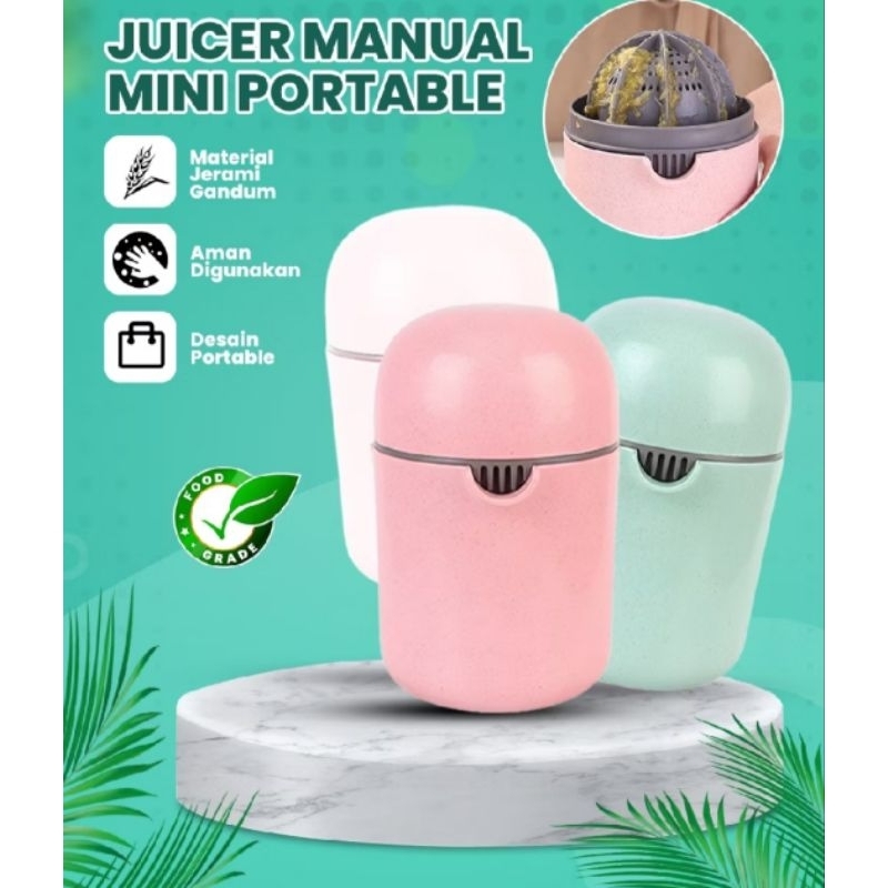 Juicer Manual Mini Portable/Alat Peras Jeruk