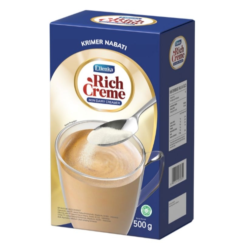 

Ellenka Rich Creme bubuk Krimer Nabati Non Dairy 500 gram