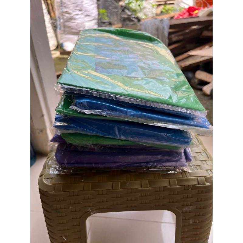 Mantel Hujan Plastik 1 stel baju dan celana