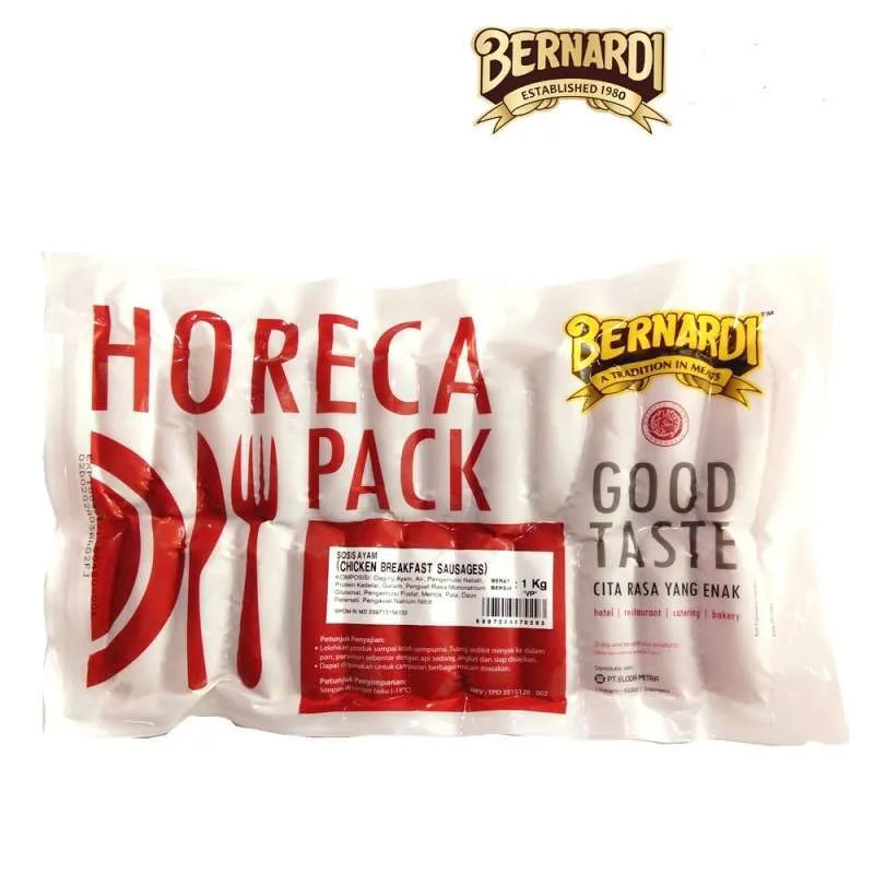 

BERNARDI SOSIS BREAKFAST HORECA PACK CL DAN VP