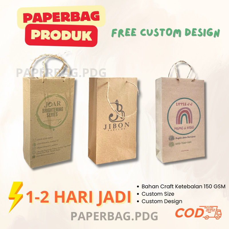 

Paperbag Custom Design | Bahan Craft Coklat | Paperbag Produk | Paperbag Parfum | Paperbag Ulang Tahun | Paperbag Hadiah | Paperbag Wedding | Paperbag Hijab | Parrbag Kecil | Paperbag Coklat | Paperbag Murah | Paperbag Printing | Paperbag Padang Sumbar