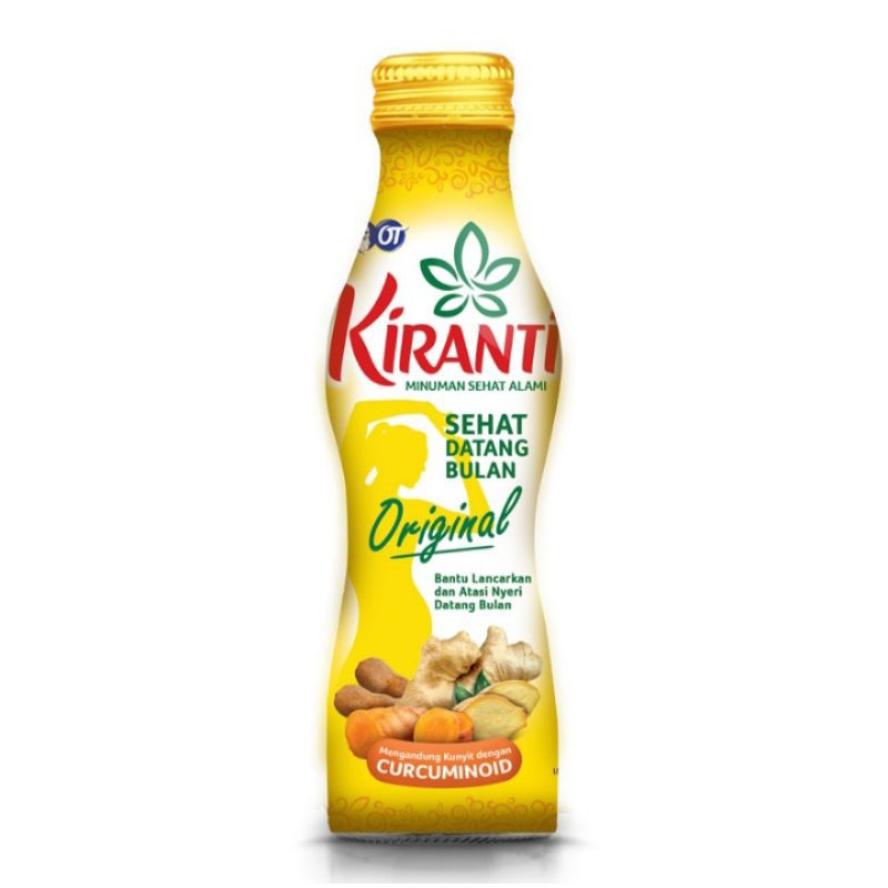 

KIRANTI MINUMAN KESEHATAN UNTUK DATANG BULAM MENGANDUNG KUNYIT SEGAR 150 ML