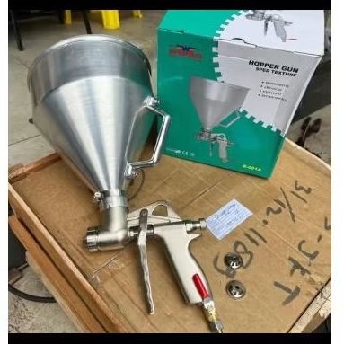 WIPRO Spray Gun Texture - Hooper Gun - alat semprot texture wipro- cemen gun