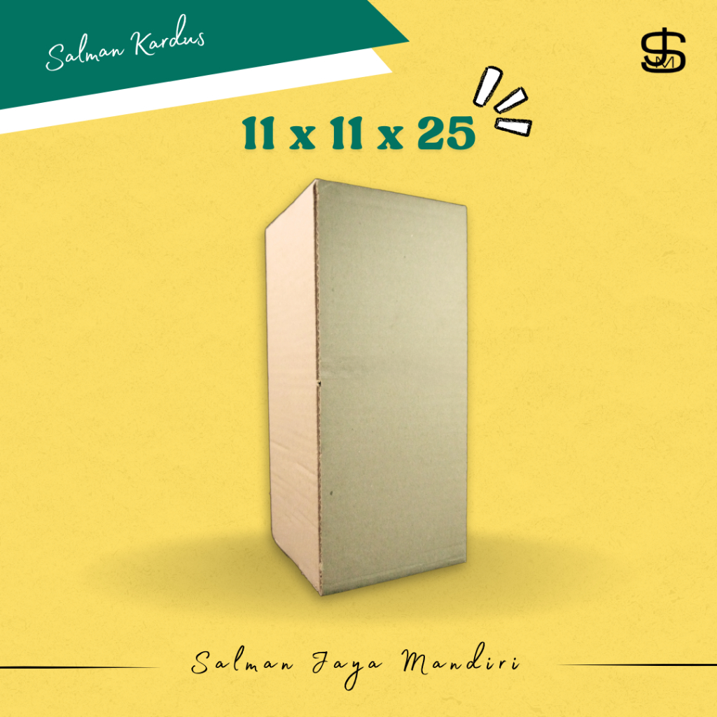 

Kardus Packing | Kardus Ukuran 11 x 11 x 25 cm