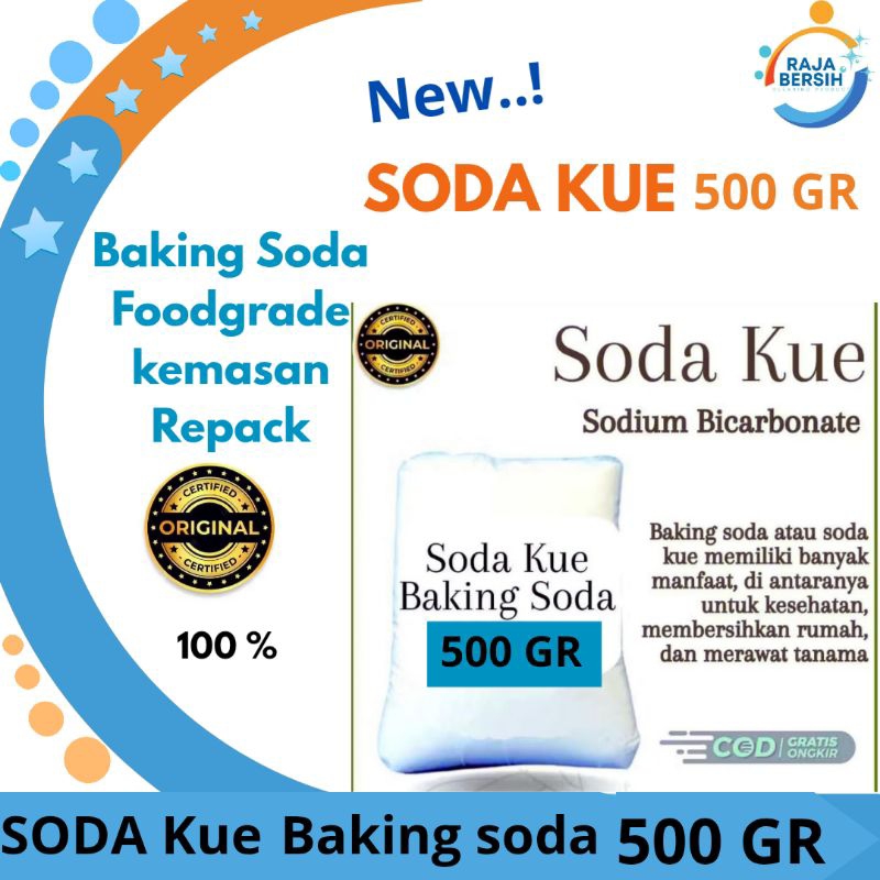 

BAKING SODA 1KG SODA KUE FOOD GRADE SODIUM BICARBONATE
