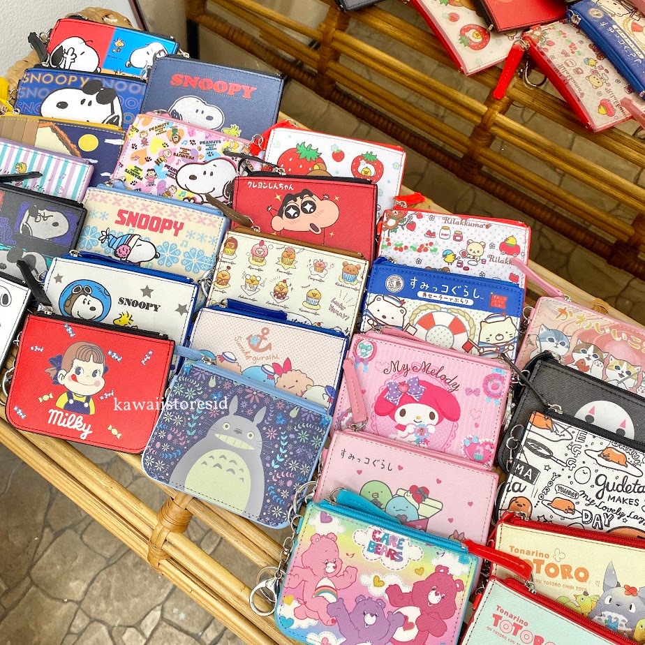 

Dompet Kartu Id Card Holder Ghibli Totoro One Piece Mofusand Sanrio Cinnamoroll Kuromi My Melody Care Bears Rillakuma Cahol Gantungan Resleting Kulit Lucu Unik Kado Hadiah Gift