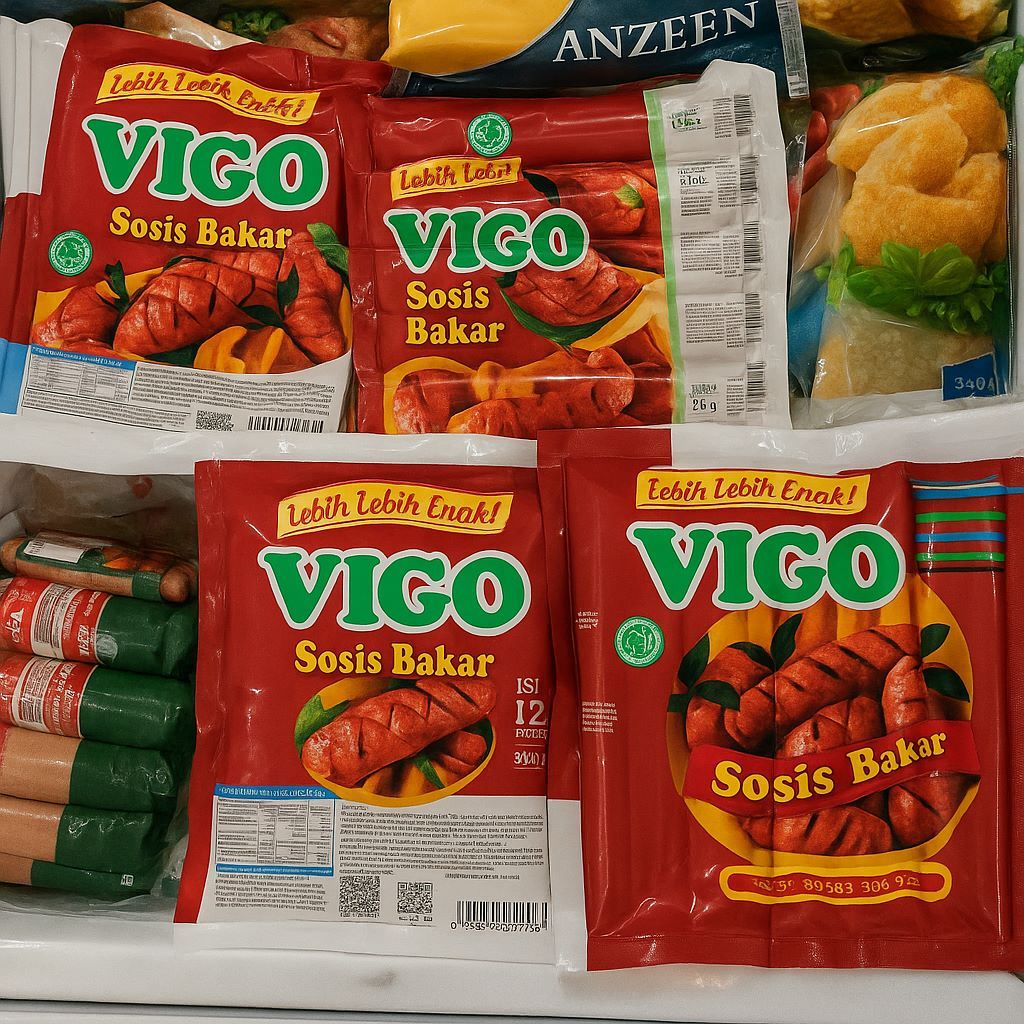 

Vigo Sosis Bakar Mini Sapi 12 pc 550 gram