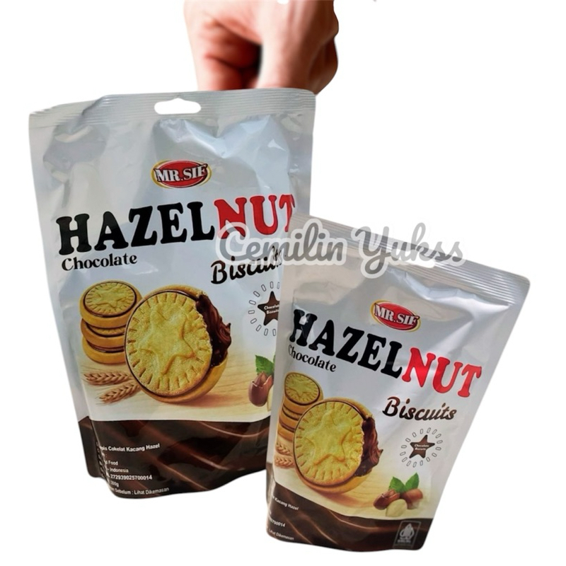 

READY STOCK MR.SIF Halzenut Chocolate Biscuits MR.SIF Biskuit Lapis Cokelat Kacang Hazelnut