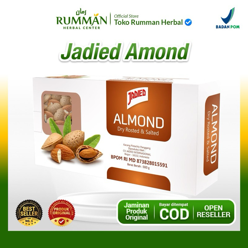 

Jadied Kacang Almond 500gr
