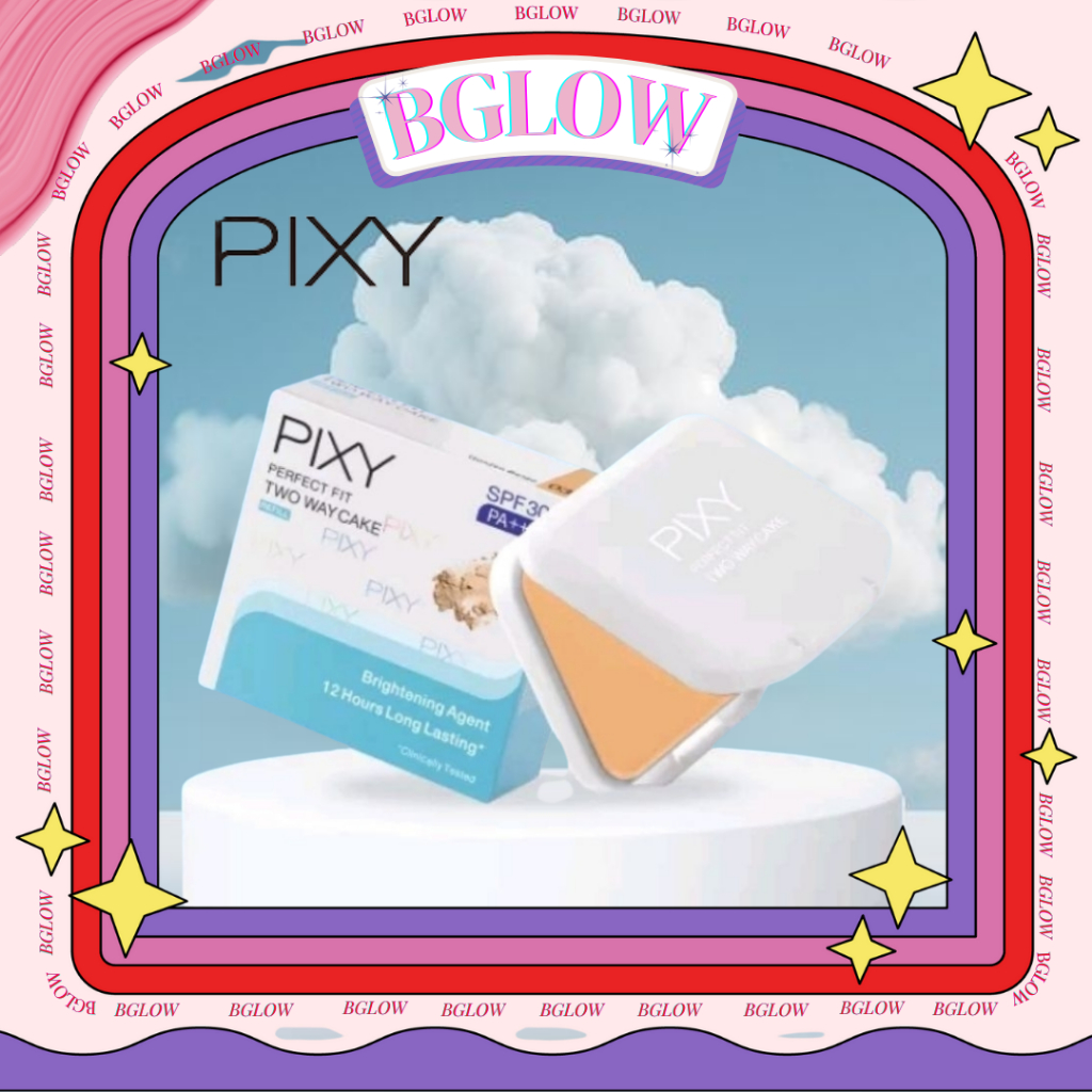 PIXY TWO WAY CAKE PERFECT FIT REFILL TWC BEDAK WAJAH AWET TAHAN LAMA COMPACT POWDER  | WHITE CREAM R