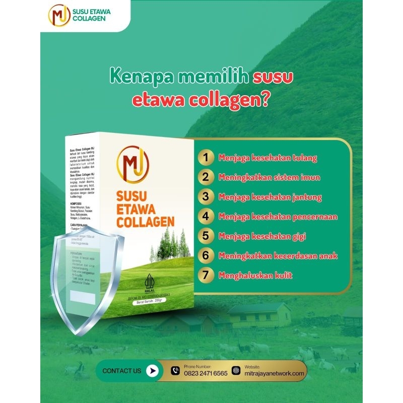 

Susu Kambing Etawa Premium White Glow 1 Box Berat 200 Gr