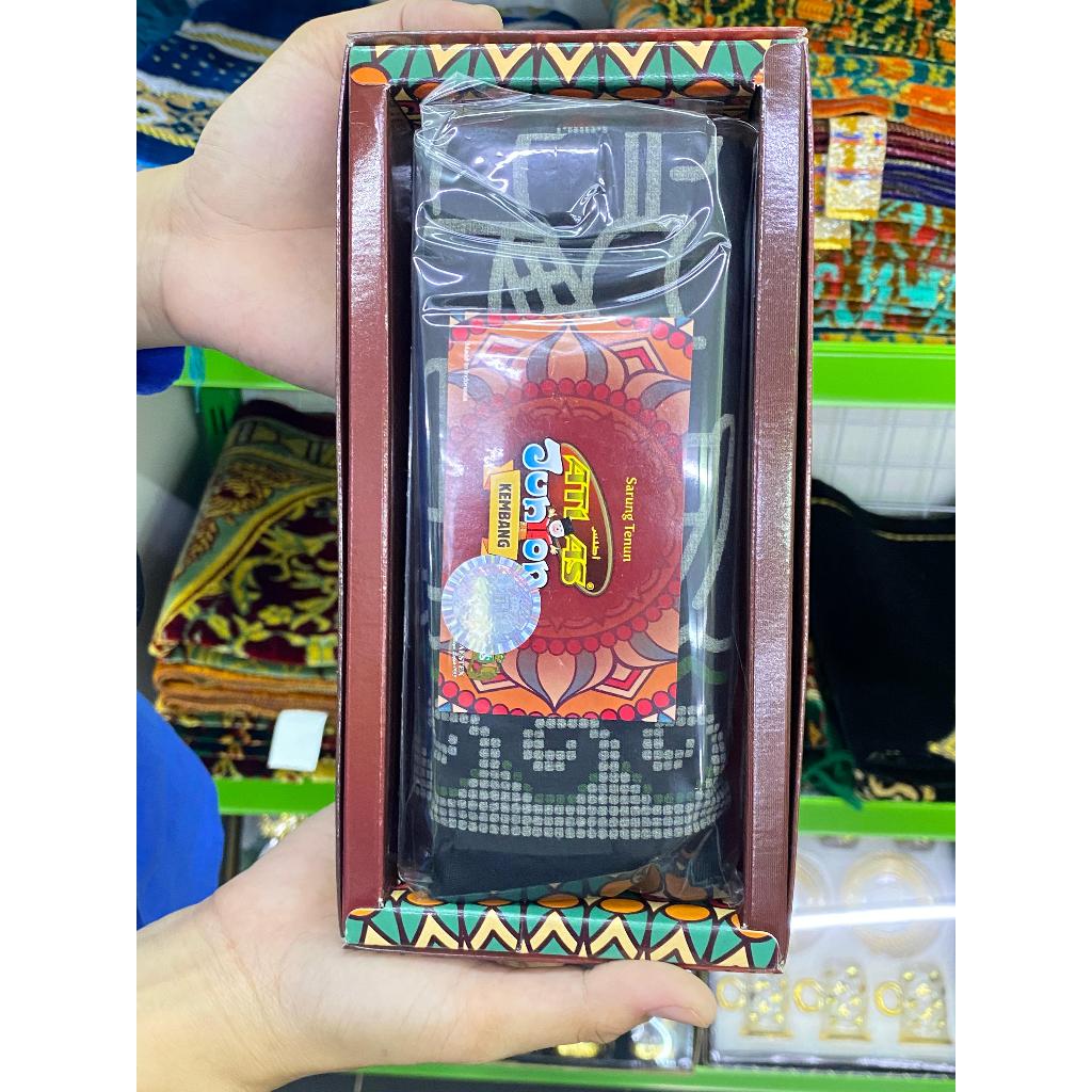 SARUNG TENUN ATLAS JUNIOR KEMBANG