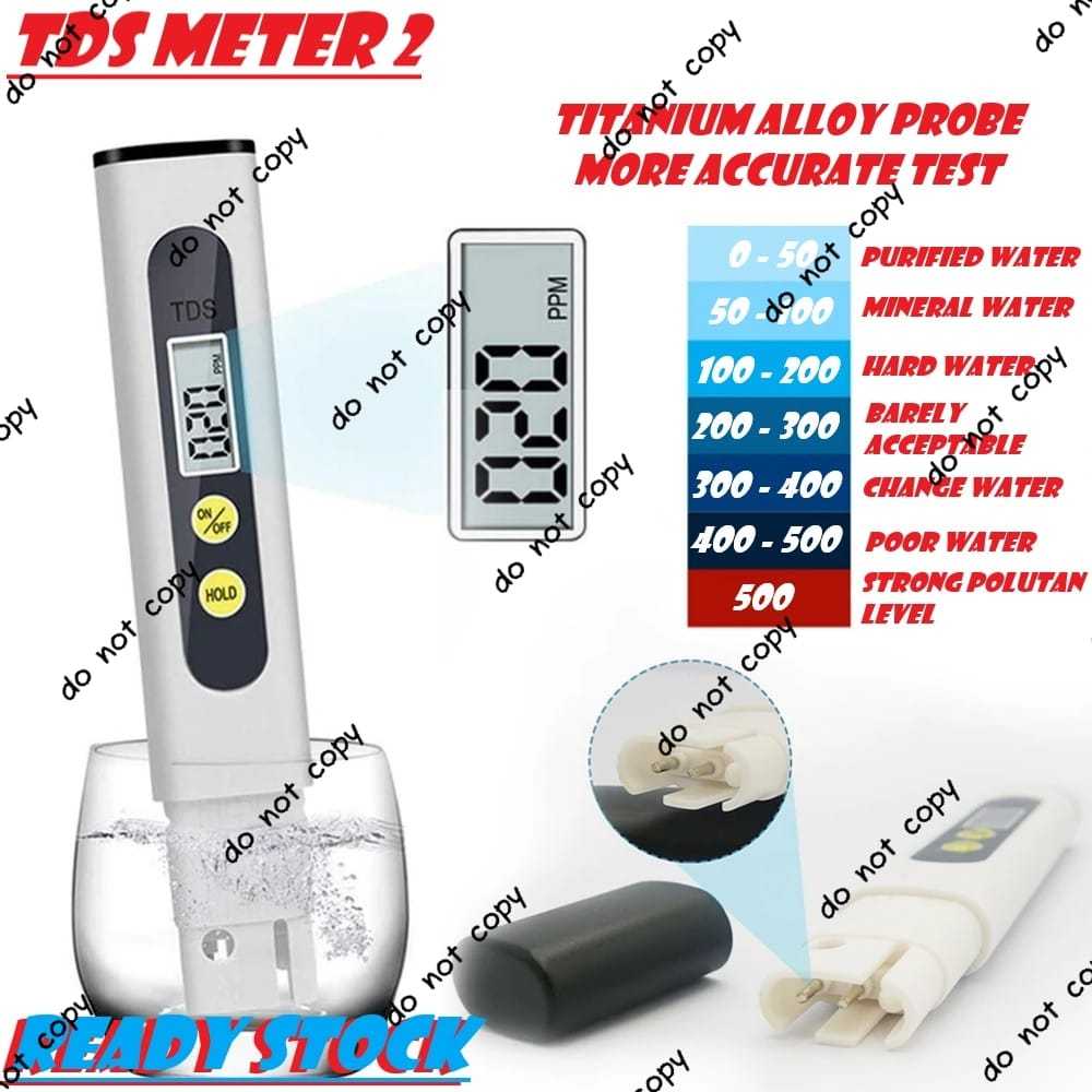 Alat ukur hidroponik TDS meter TDS meter digital alat ukur ppm air hidroponik TDS meter 2