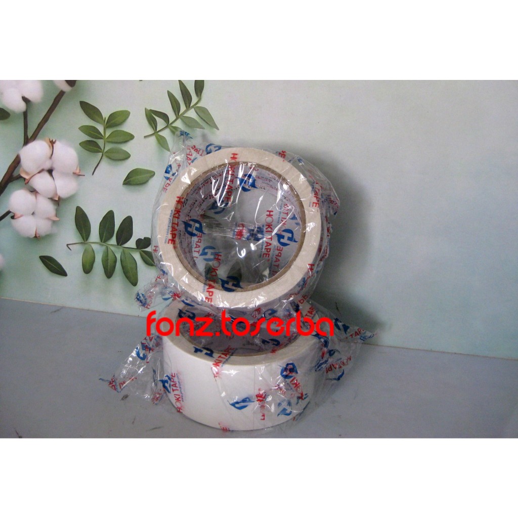 

Double tape Lakban Kertas 48mmx20y Berkualitas yang sangat kuat.