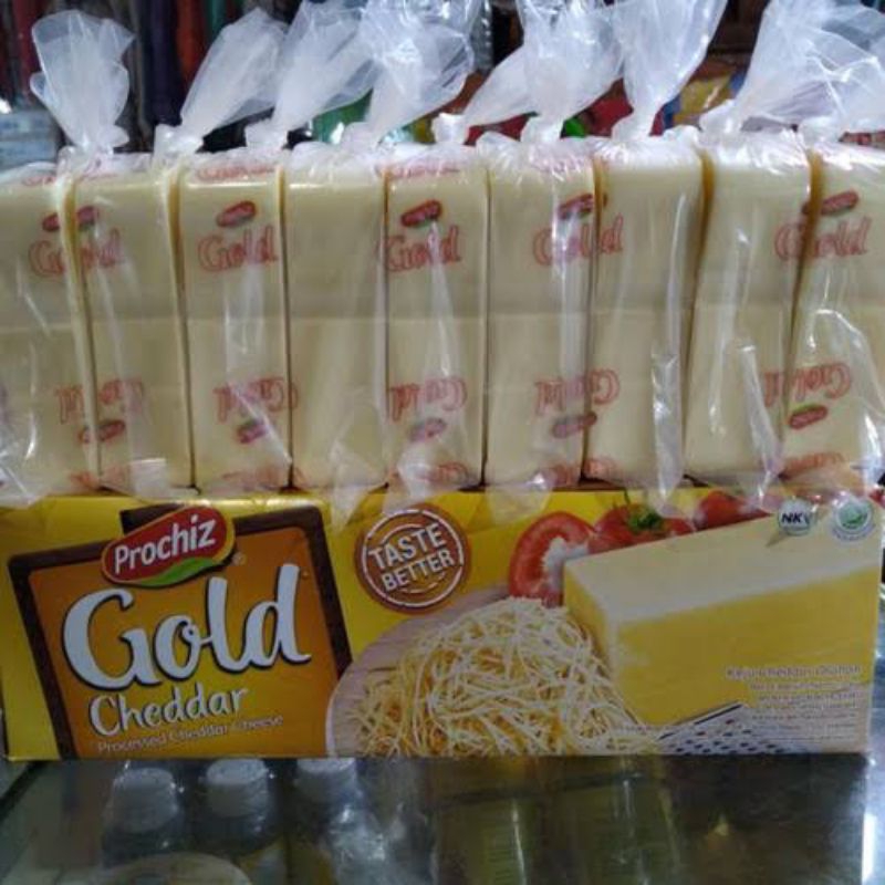 

Keju Prochiz Gold Repack +/- 250Gram