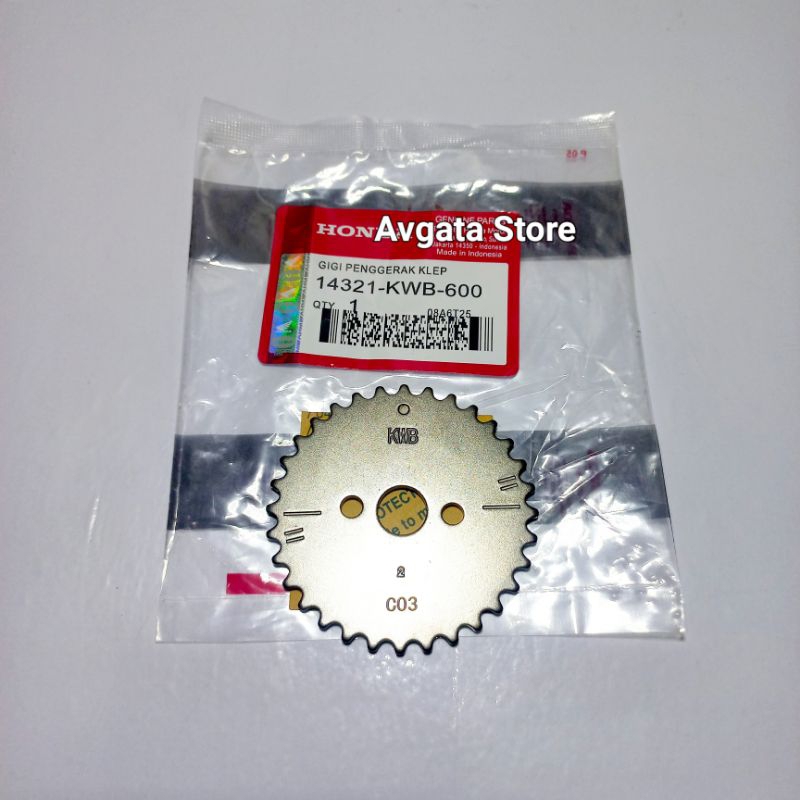 Gigi Sentrik Gear Gir Timing Motor Honda Blade 110 Old Lama Revo Absolute KWB