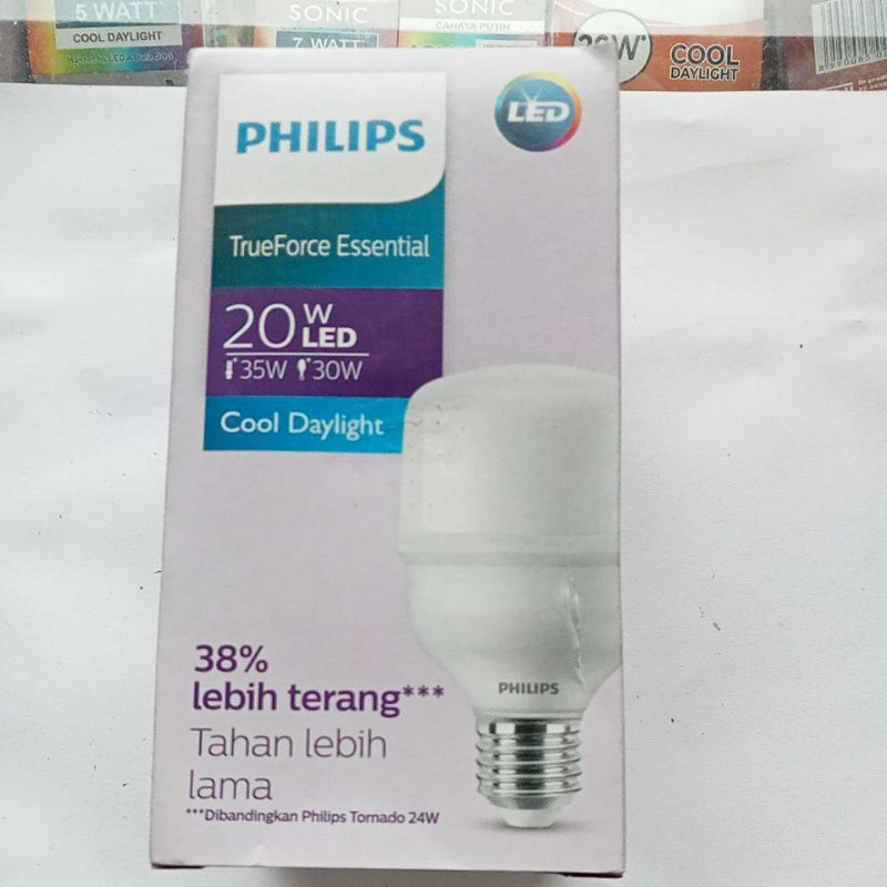 lampu Philips 20 Watt cahaya putih terang