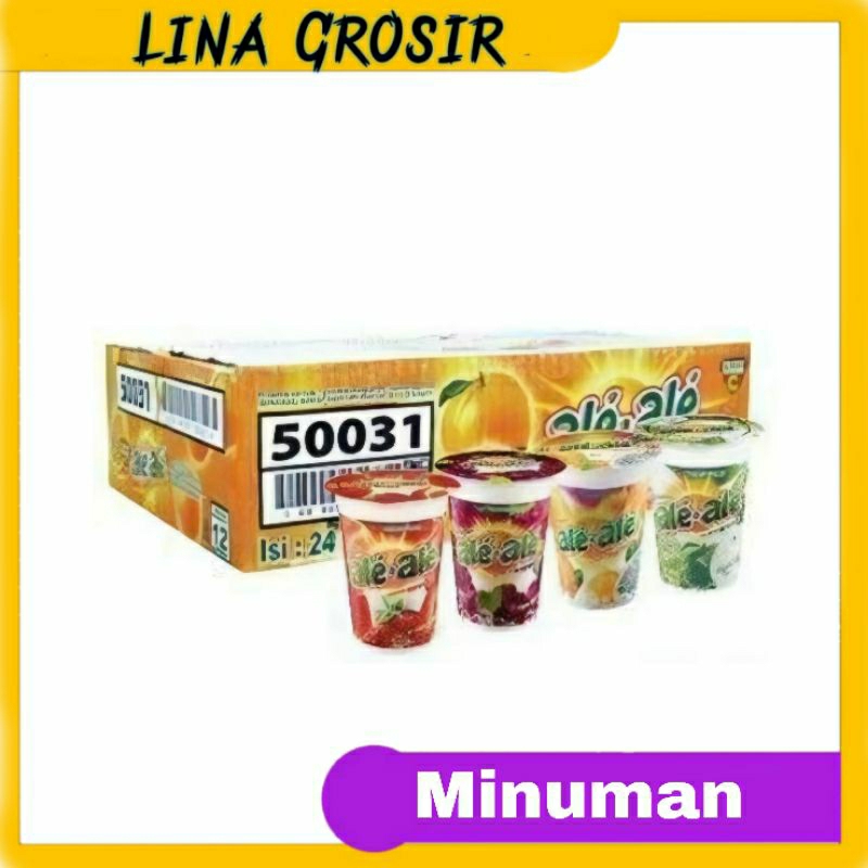 

WINGS FOOD Minuman Ale Ale 1 Dus @ 24cup