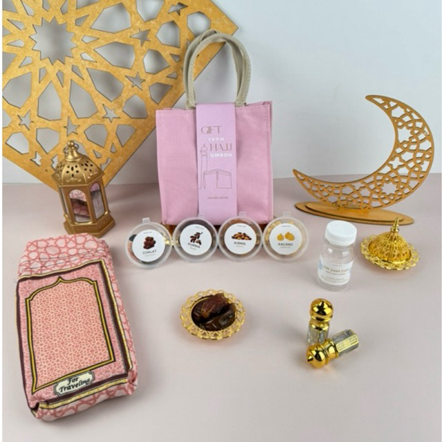 

Xmaster Paket Salam Souvenir Hampers Gift Oleh oleh Haji Umroh READY STOCK