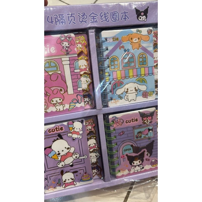 

1 BOX NOTEBOOK SANRIO PREMIUM ISI 20