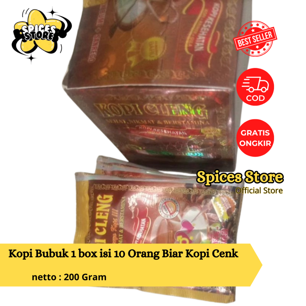 

Kopi Bubuk 1 box isi 10 Orang Biar Kopi Cenk - Spices Store - Kopi Murah Nikmat Original