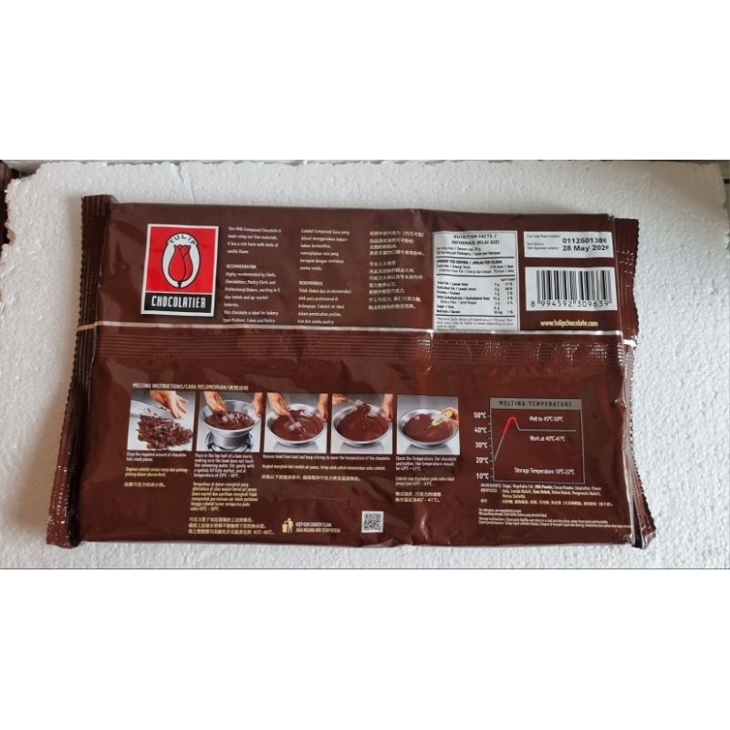 

RB Tulip Milk Compound Chocolate / White 1kg