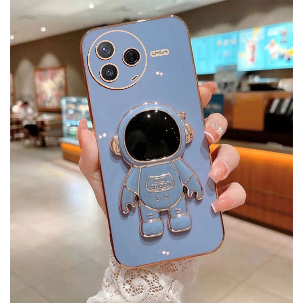 Case Xiaomi Poco F7 Pro 5G Astronot Stand Premium Murah  Softcase TPU