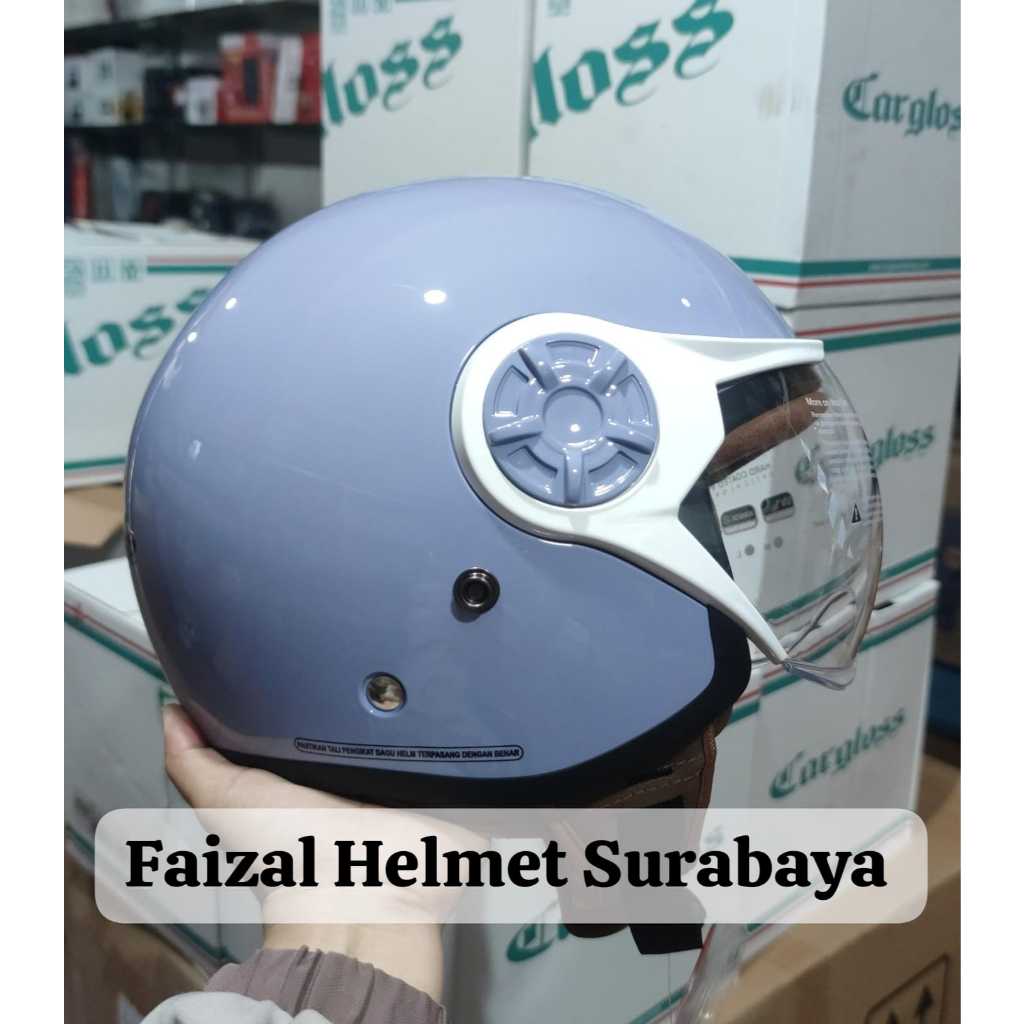 HELMET CARGLOSS YRH HIJAB GRANITE BLUE ORIGINAL MOTORCYCLE