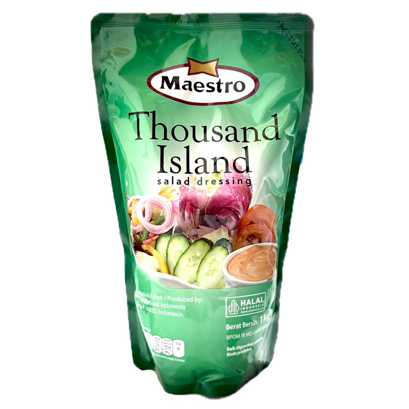 

Maestro Thousand Island Salad Dressing 1kg
