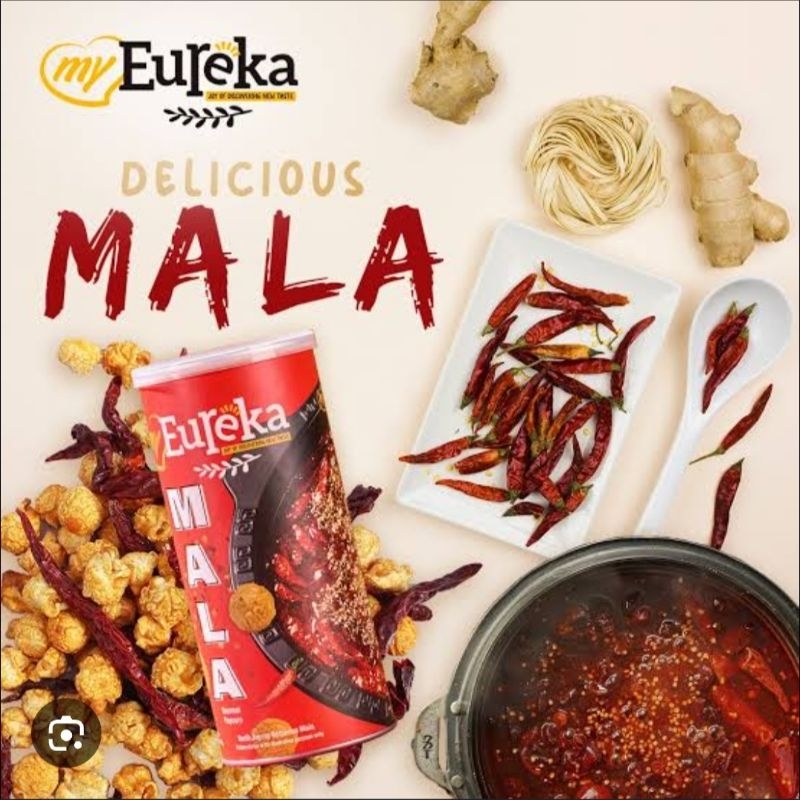 

READY NEW PREMIUM EUREKA MALA POPCORN POUCH 70GRAM LIMITED EDITION