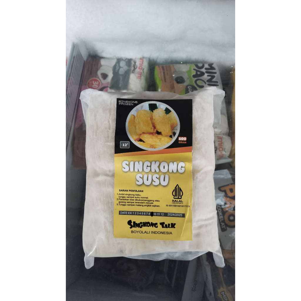 

SINGKONG SUSU SINGKONG FROZEN 600GR