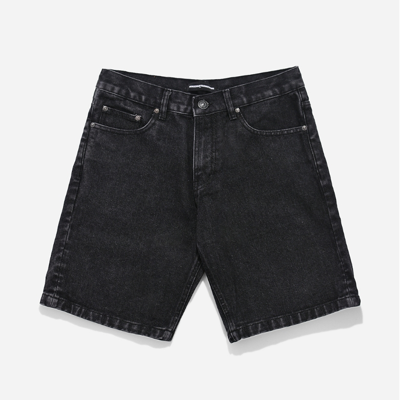 Warning Clothing - Denimes 2.55 Short Pants | Celana Denim Jeans Pendek Hitam