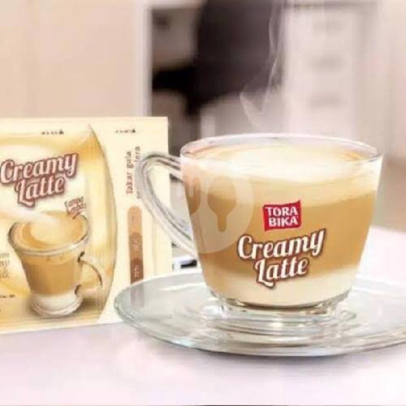 

Creamy latte 25gr(1 renceng isi 10 sahset gula terpisah)