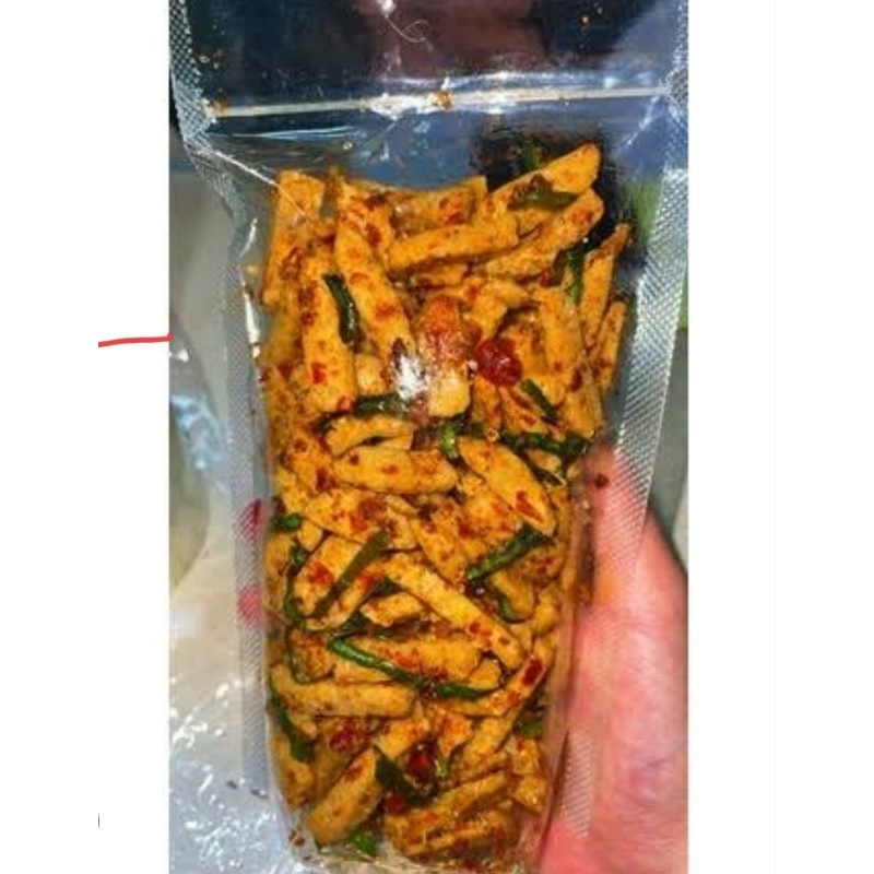 

Basreng bumbu rujak pedas daun jeruk