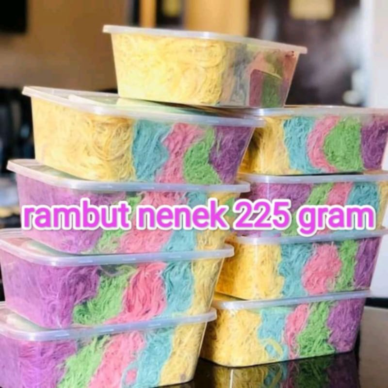 

arum manis rambut nenek box 225 gram ATAU 1 TEPAK / aromanis / rambut nenek / arumanis bandung termurah dan terlaris