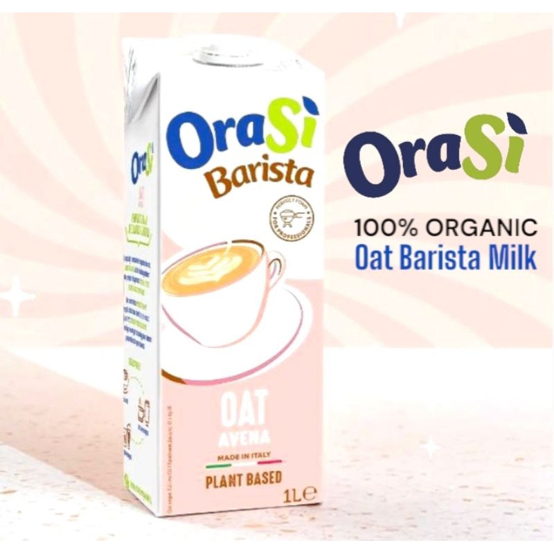 Orasi Oat Barista Milk 1L- 100% Vegan